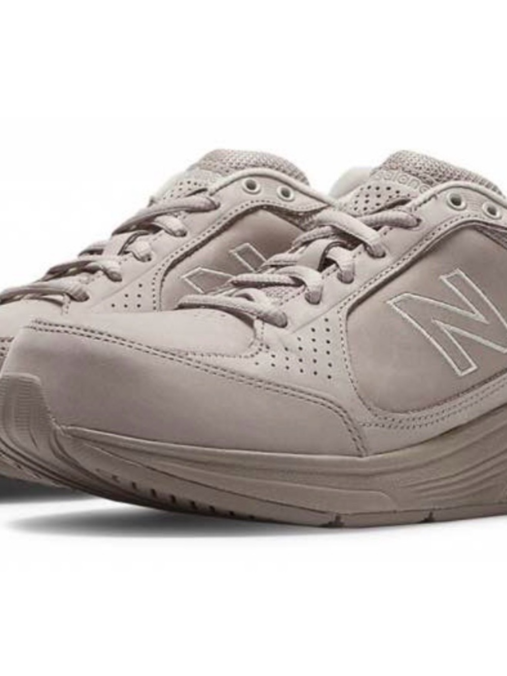 New Balance Women’s Taupe Lace-Up Sneakers